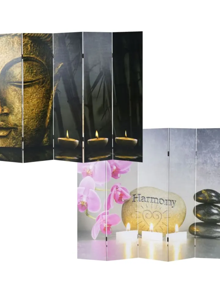 MCW Paravents<Foto-Paravent Buddha, 180x200 cm