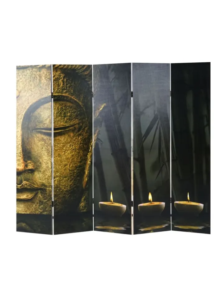 MCW Paravents<Foto-Paravent Buddha, 180x200 cm
