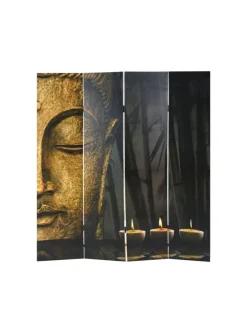MCW Paravents<Foto-Paravent Buddha, 180x160 cm