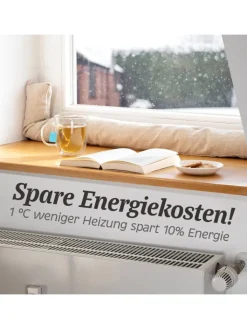 Praknu Tür- & Zugluftstopper<für Fenster bis 120cm - Waschbar - Energiesparend - Extra Lang