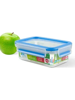 Emsa Aufbewahren & Servieren<Frischhaltedose "Clip & Close" in Blau - 550 ml