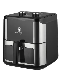 Laguiole Küchenelektronik<Fritteuse in Schwarz/ Silber - 8 l