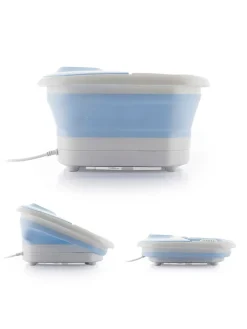 InnovaGoods Technik|Pflege & Gesundheit<Fußbad mit Massagerollen in Hellblau