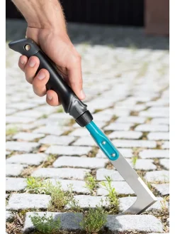 Gardena Gartendekoration<Fugenkratzer "Comfort" in Silber - (L)35,3 cm