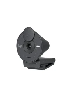 Logitech Foto & Video<Full HD 1080p Webcam BRIO 305 mit integrierter Abdeckblende in Grau