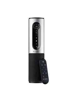 Logitech Foto & Video<Full HD-Webcam 1920 x 1080 Pixel ConferenceCam + Standfuß in Schwarz