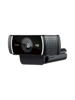 Logitech Foto & Video<Full-HD Webcam mit 1080p/30fps - Glasobjektiv mit 78° Sichtfeld in Schwarz
