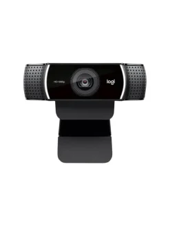 Logitech Foto & Video<Full-HD Webcam mit 1080p/30fps - Glasobjektiv mit 78° Sichtfeld in Schwarz