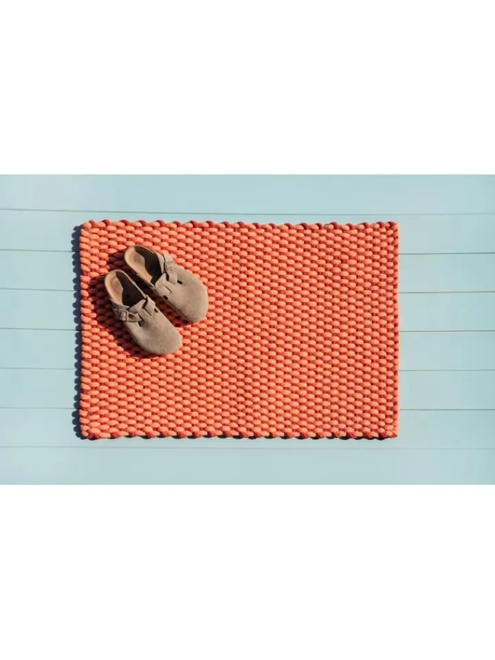 Remember Teppiche & Fußmatten<Fußmatte "Lida" in Koralle - (L)90 x (B)58 cm