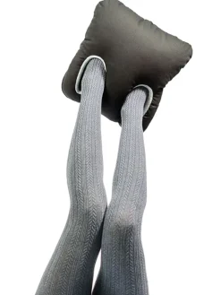 Leschi Kindermöbel|Wärmflaschen & -Kissen<Fuß-Muff "Square" in Schwarz - (B)32 x (L)32 cm