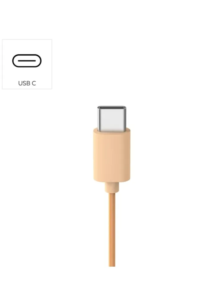 Hama Tv & Audio<Fun C, On-Ear,USB-C, Orange in Orange