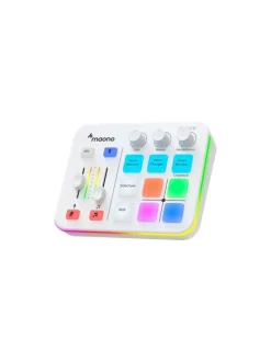 maono Tablets, Konsolen & Elektronisches Spielzeug<G1 Neo Soundkarte Weiß USB Audio Interface
