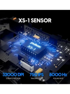 Pulsar Tablets, Konsolen & Elektronisches Spielzeug<Gaming Gears X2H v3 Mini Wireless Maus 2.4GHz 1ms 32000DPI Swhich XS-1 weiß