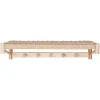 House Nordic Garderoben|Regale & Schränke<Garderobe "Abano" in Hellbraun - (L)78 cm