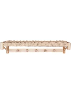 House Nordic Garderoben|Regale & Schränke<Garderobe "Abano" in Hellbraun - (L)78 cm