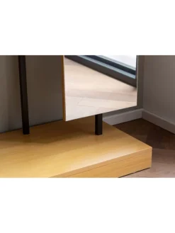 KADIMA DESIGN Garderoben<Garderobe Eiche-Dekor 145x138x40,5 cm Flurgarderobe Modern,