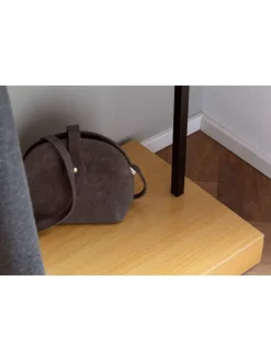 FineBuy Garderoben<Garderobe "FB100016" in Braun /