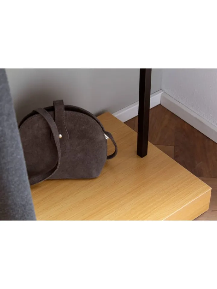 FineBuy Garderoben<Garderobe "FB100016" in Braun /