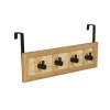 Wenko Garderoben<Garderobe in Hellbraun - (B)33 x (H)14 x (T)6 cm
