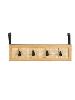 Wenko Garderoben<Garderobe in Hellbraun - (B)33 x (H)14 x (T)6 cm