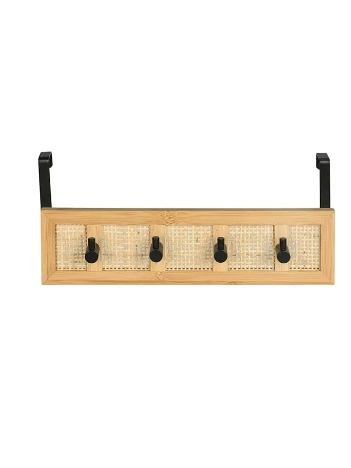 Wenko Garderoben<Garderobe in Hellbraun - (B)33 x (H)14 x (T)6 cm