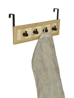 Wenko Garderoben<Garderobe in Hellbraun - (B)33 x (H)14 x (T)6 cm