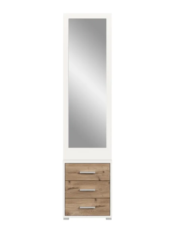 xonox.home Möbel-Sets<Garderobenkombination (B/H/T: 45x190x38 cm) in Nox Oak Nachbildung