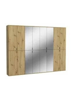 xonox.home Möbel-Sets<Garderobenkombination (B/H/T: 244x193x34 cm) in Artisan Eiche Nachbildung