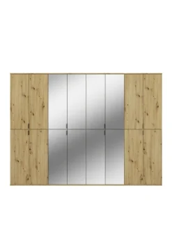 xonox.home Möbel-Sets<Garderobenkombination (B/H/T: 244x193x34 cm) in Artisan Eiche Nachbildung