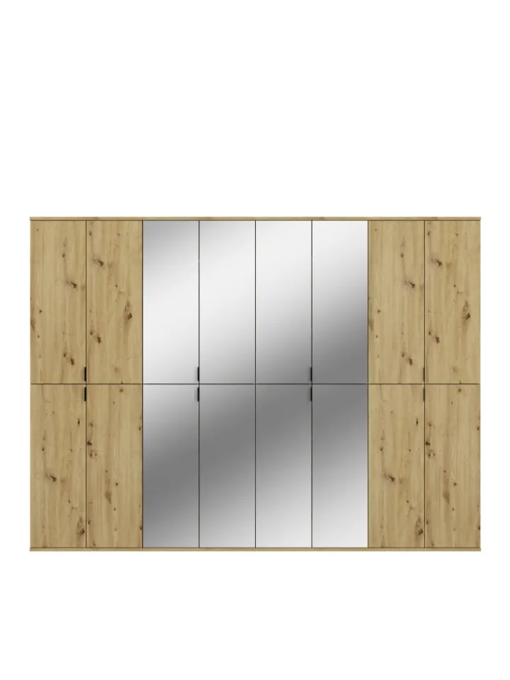 xonox.home Möbel-Sets<Garderobenkombination (B/H/T: 244x193x34 cm) in Artisan Eiche Nachbildung