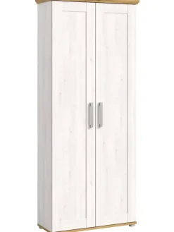 xonox.home Garderoben<Garderobenschrank (B/H/T: 80x196x39 cm) in Sibiu Lärche Nachbildung