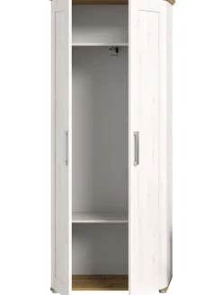 xonox.home Garderoben<Garderobenschrank (B/H/T: 80x196x39 cm) in Sibiu Lärche Nachbildung