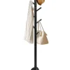 COSTWAY Wäschekörbe & -Ständer<Garderobenständer 175cm in Schwarz