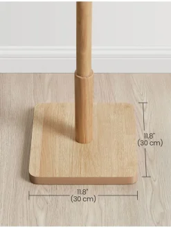 Songmics Regale & Schränke|Garderoben<Garderobenständer in Hellbraun - (H)173 cm
