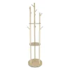 relaxdays Garderoben<Garderobenständer in Natur – (H)165 x Ø 40 cm