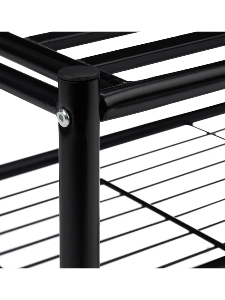 relaxdays Garderoben<Garderobenständer in Schwarz - (H)183 cm
