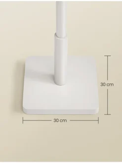 Songmics Garderoben|Regale & Schränke<Garderobenständer in Weiß - (H)173 cm