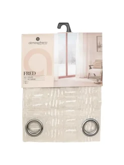 Atmosphera Créateur d'intérieur Gardinen, Jalousien & Rollos<Gardine in beige