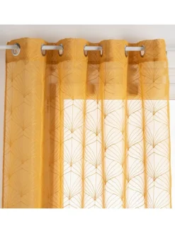 Atmosphera Créateur d'intérieur Gardinen, Jalousien & Rollos<Gardine in gelb