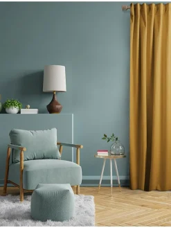 Chic Home Gardinen, Jalousien & Rollos<Gardine in Gelb - (L)270 x (B)140 cm