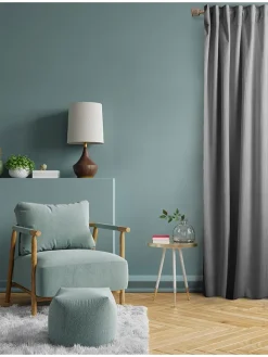 Chic Home Gardinen, Jalousien & Rollos<Gardine in Grau - (L)270 x (B)140 cm