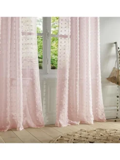 Atmosphera Créateur d'intérieur Gardinen, Jalousien & Rollos<Gardine in rosa