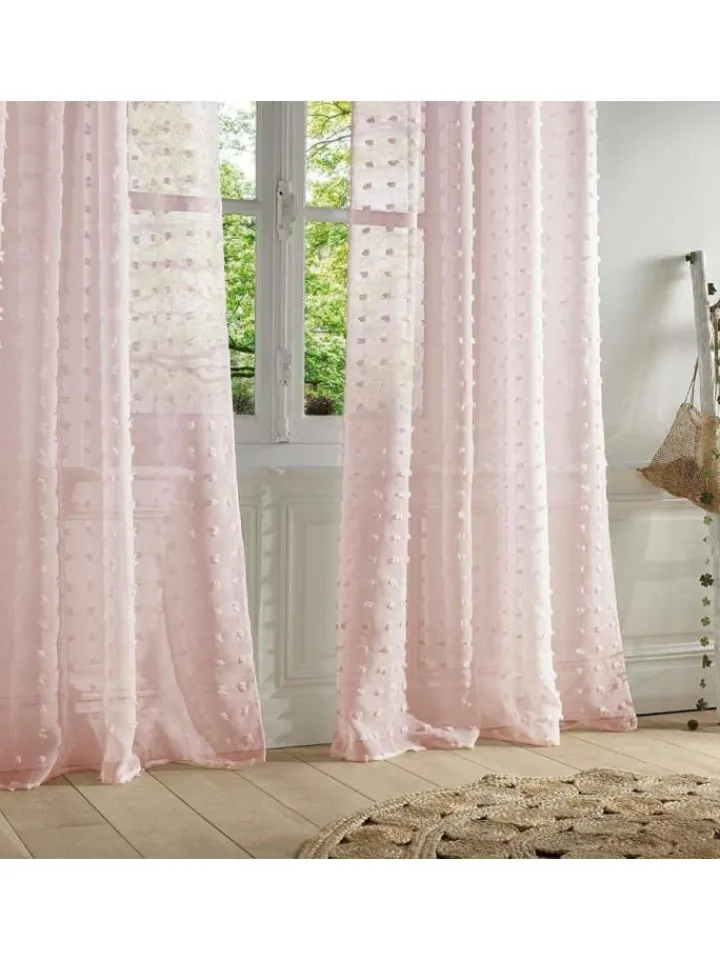 Atmosphera Créateur d'intérieur Gardinen, Jalousien & Rollos<Gardine in rosa
