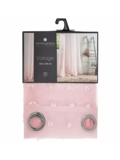 Atmosphera Créateur d'intérieur Gardinen, Jalousien & Rollos<Gardine in rosa