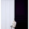 Chic Home Gardinen, Jalousien & Rollos<Gardine in Weiß/ Schwarz - (L)270 x (B)140 cm
