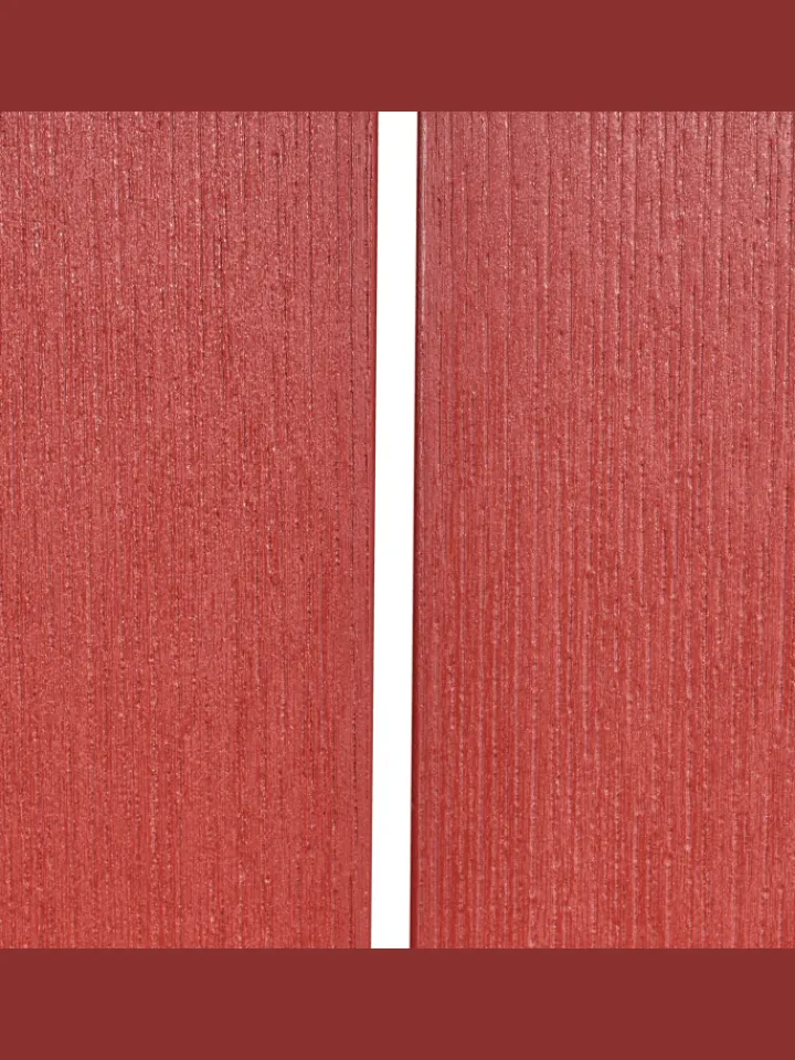 Beliani Gartenmöbel<Gartenbank ADIRONDACK in Rot - (W) 125 x (H) 91 x (L) 73 cm