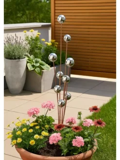 kobolo Gartendekoration<Gartendekoration BOULES in Braun