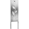 kobolo Gartendekoration<Gartendekoration SUNFLOWERSIGN in Silber