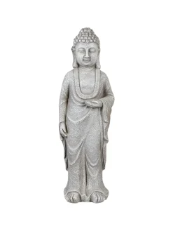 Beliani Gartendekoration<Gartenfigur THOIRY in Grau - (W) 21 x (H) 70 x (L) 20 cm