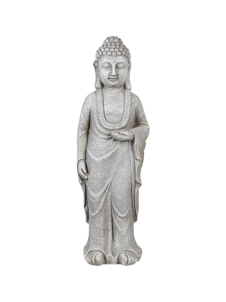 Beliani Gartendekoration<Gartenfigur THOIRY in Grau - (W) 21 x (H) 70 x (L) 20 cm